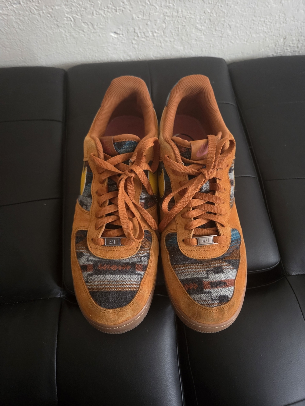 Nike Air Force 1 Low N7 Pendleton 2019 Men’s Size 12 Brown CQ7308-700